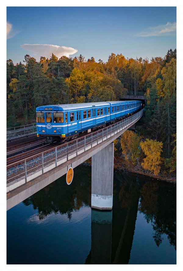 Fotokonst Stockholm | Tunnelbanan